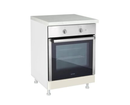KD60R33 IN MDF D60R Επιδαπέδιο ντουλάπι εντοιχιζόμενης κουζίνας μπεζ gloss