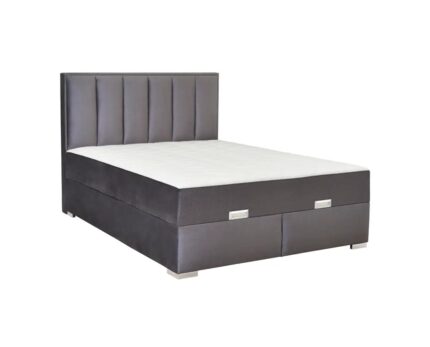 hugo HUGO TIP 2 Κρεβάτι με αποθηκευτικό χώρο και ενσωματωμένο στρώμα 160*200 monolith 92/ γκρι